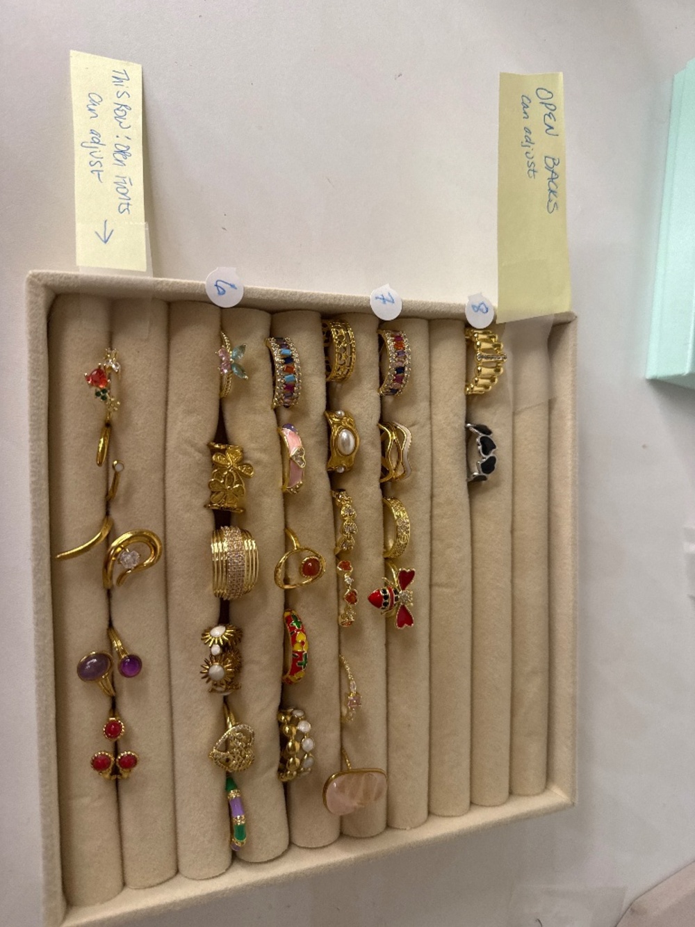 BUNDLE Single Gold Plated Rings- 2 for $22